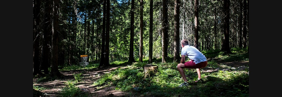 Frisbeegolf turnering